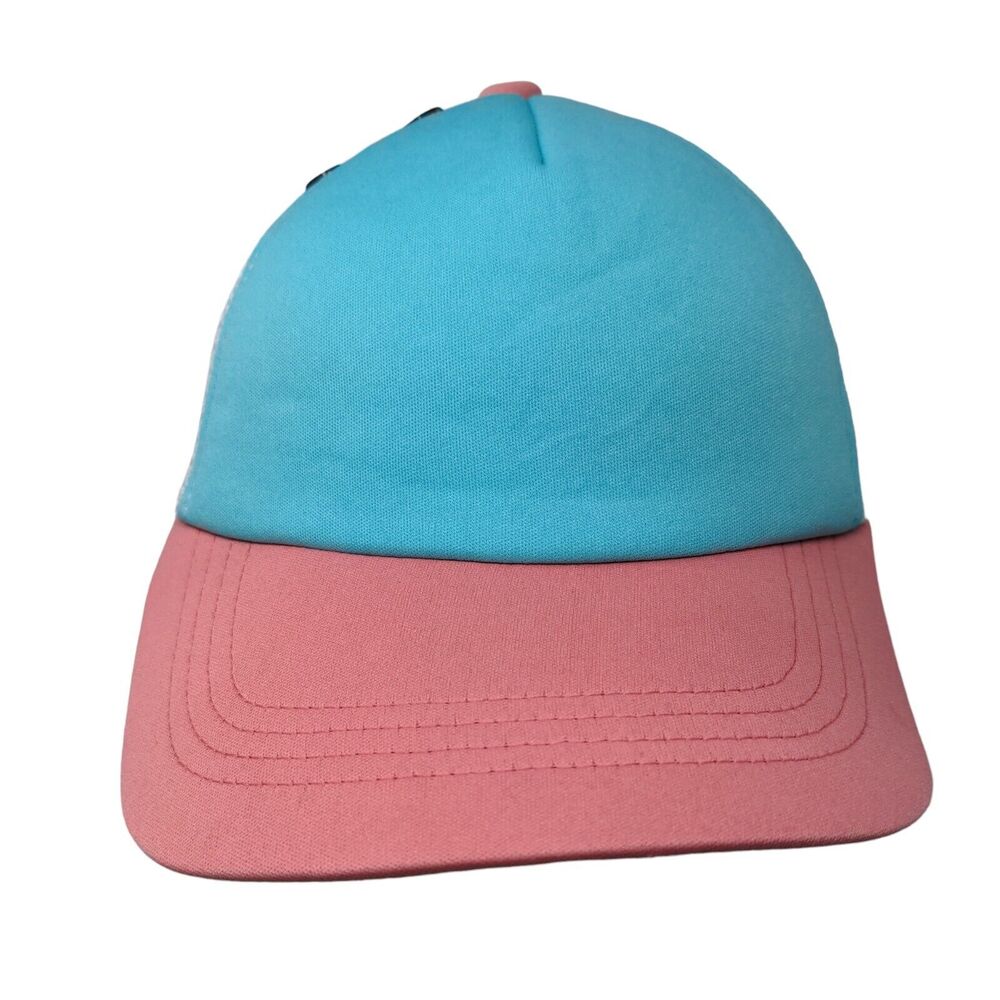 Juncture Snapback Mesh Back Trucker Hat Multicolor One Size W/Tags